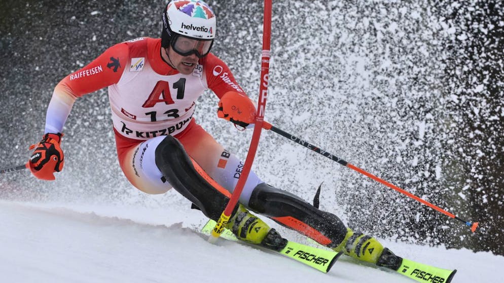 Daniel Yule war nahe an seinem fünften Podestplatz in Kitzbühel