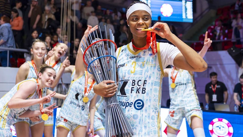 Basketball - SBL Cup. Elfic Fribourg à la fête pour la cinquième fois de suite
