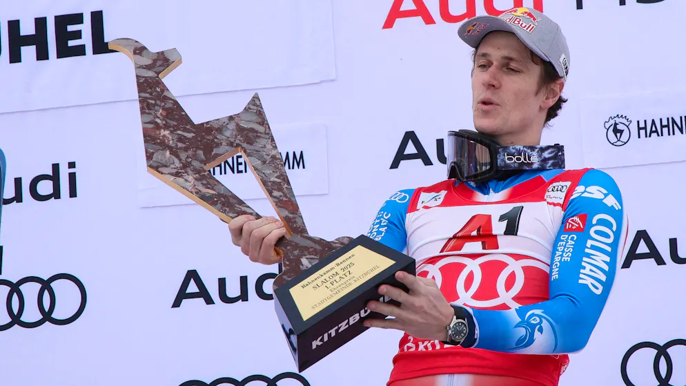 Clément Noël. «Pour moi, à part les Mondiaux, s'il y avait une course à cocher c'était Kitzbühel»