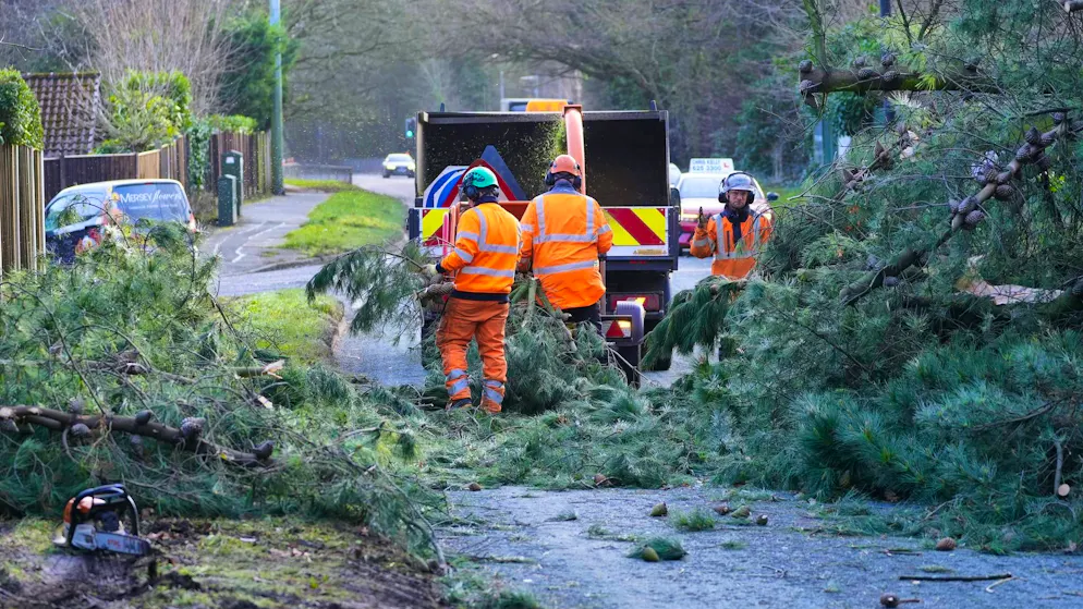 Another death after storm Éowyn - thousands without power - Gallery. In Great Britain, the storm raged mainly in the north.