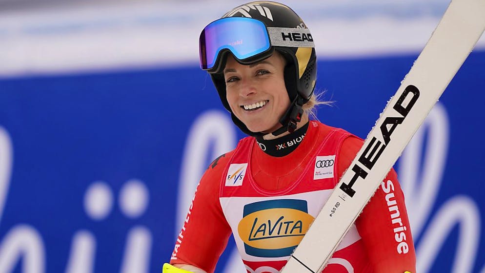 Fünfter Streich in Garmisch. Lara Gut-Behrami rast im Super-G zu ihrem ersten Saisonsieg