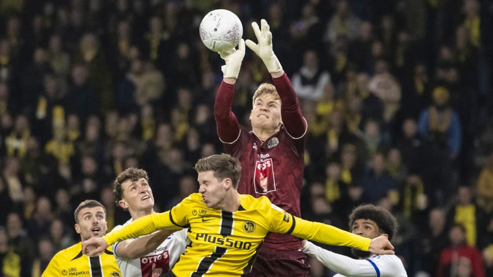 Lufthoheit: Seine 1,91 Meter Körpergrösse setzt Pascal Loretz gewinnbringend ein.