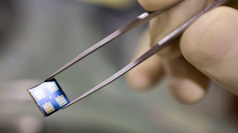 Grâce à ces puces, la Suisse produit dans ses écoles polytechniques fédérales des innovations qui sont aussi importantes pour les Etats-Unis, selon Guy Parmelin (image d'illustration).