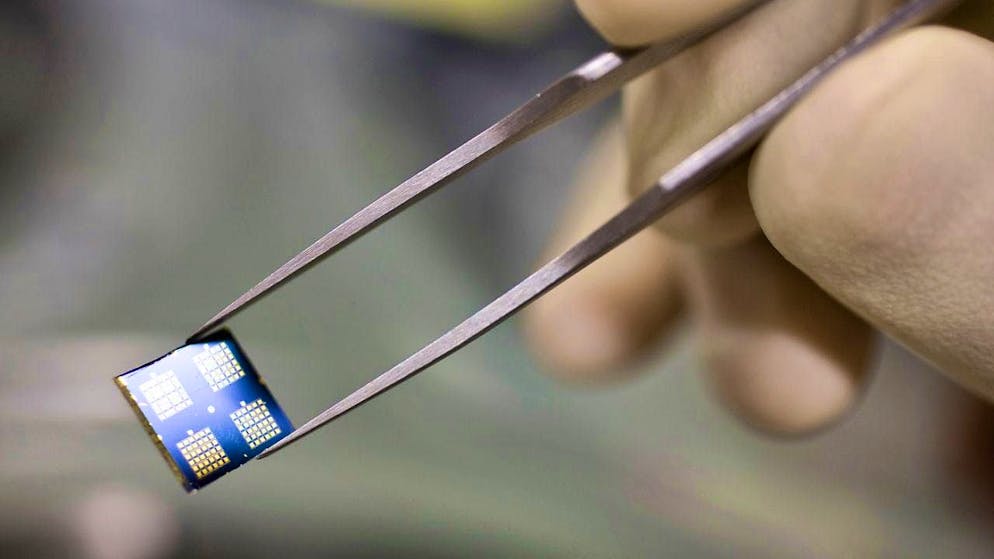 With its AI chips, Switzerland also produces innovations that are important for the USA. (symbolic image)