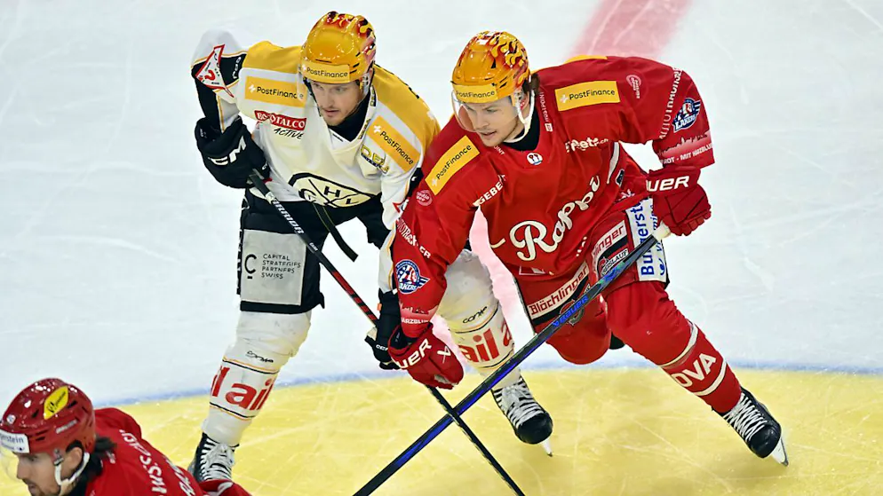 Mit zwei Toren hat Luganos Daniel Carr massgeblich Anteil am Auswärtssieg gegen die Rapperswil-Jona Lakers