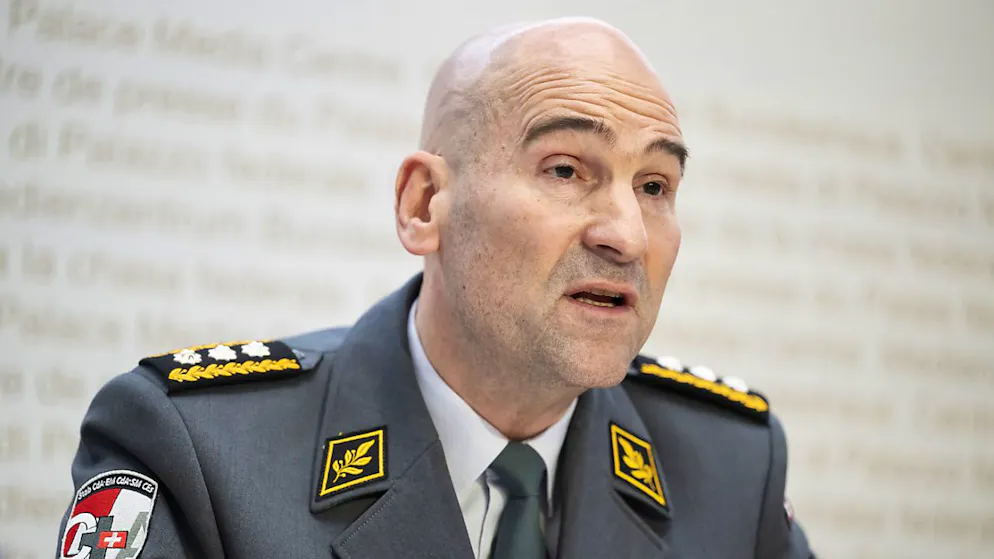 L'équipement de l'armée suisse est actuellement insuffisant pour démontrer de manière crédible que la Suisse est prête à défendre sa souveraineté, estime son commandant Thomas Süssli (archives).