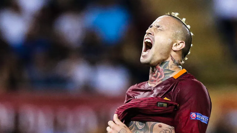 Nainggolan ai tempi della Roma.