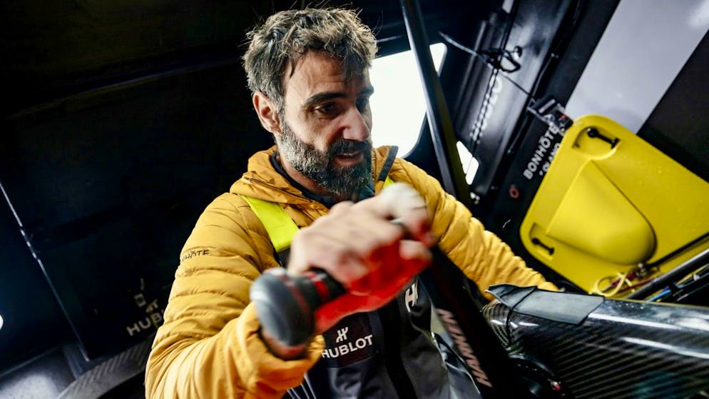 Alan Roura doit faire face à des «conditions de malade» sur le Vendée Globe.