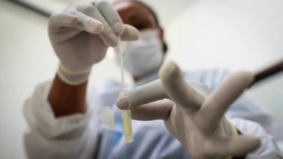 A positive Covid test has long-lasting consequences for some patients. (archive image)