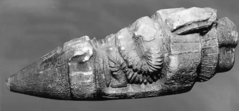 Sculpture retrouvée à Toprakkale en Turquie et conservée au Musée d'archéologie d'Istanbul.