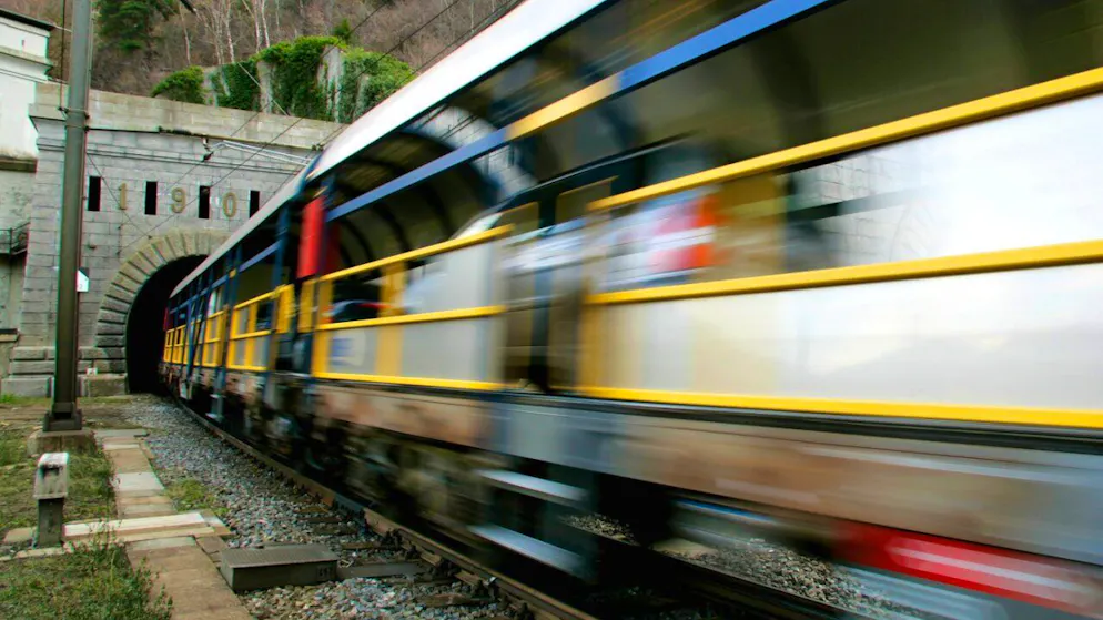 Das Nordportal des Simplontunnels in Brig. (Archivbild)