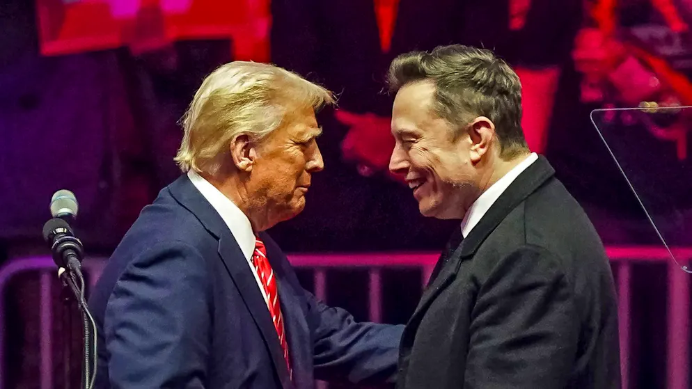 Donald Trump und Elon Musk sind für einmal nicht einer Meinung.