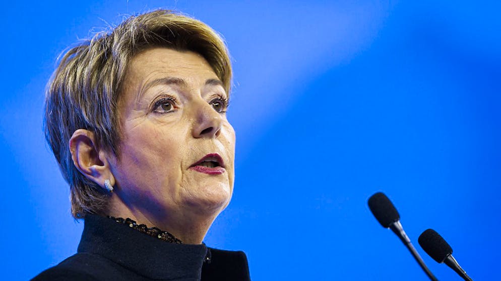 Karin Keller-Sutter juge «intolérable que nos concitoyens de confession juive soient soumis à la discrimination, l'intimidation ou encore la violence» (archives).