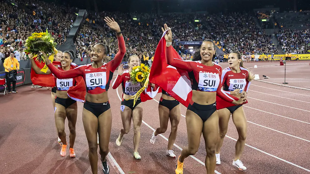 Haben die Schweiz als Sprintnation etabliert: die Läuferinnen der 4x100-m-Frauenstaffel