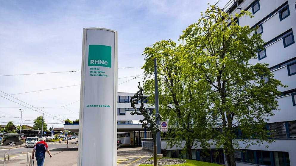 Le  Réseau hospitalier neuchâtelois (ici le site de La Chaux-de-Fonds)  est en difficultés financières comme les autres hôpitaux suisses (archives).