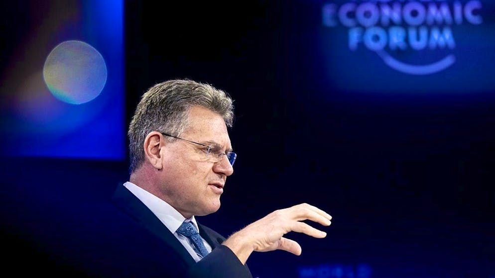 "We want to further weaken the Russian war economy", said the responsible EU Commissioner Maros Sefcovic. (archive picture)