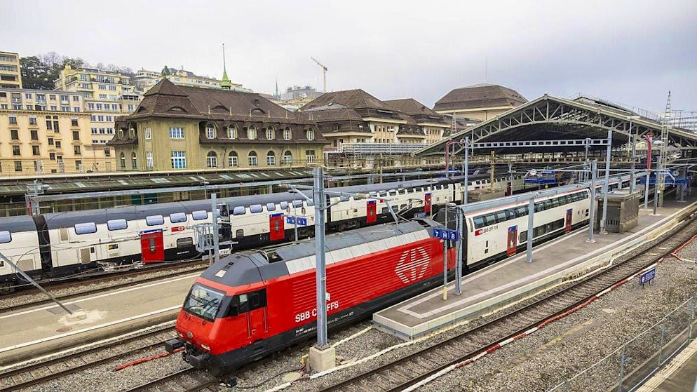 Because the planned expansion of rail infrastructure will cost significantly more than expected, the federal government must set priorities. (Archive image)