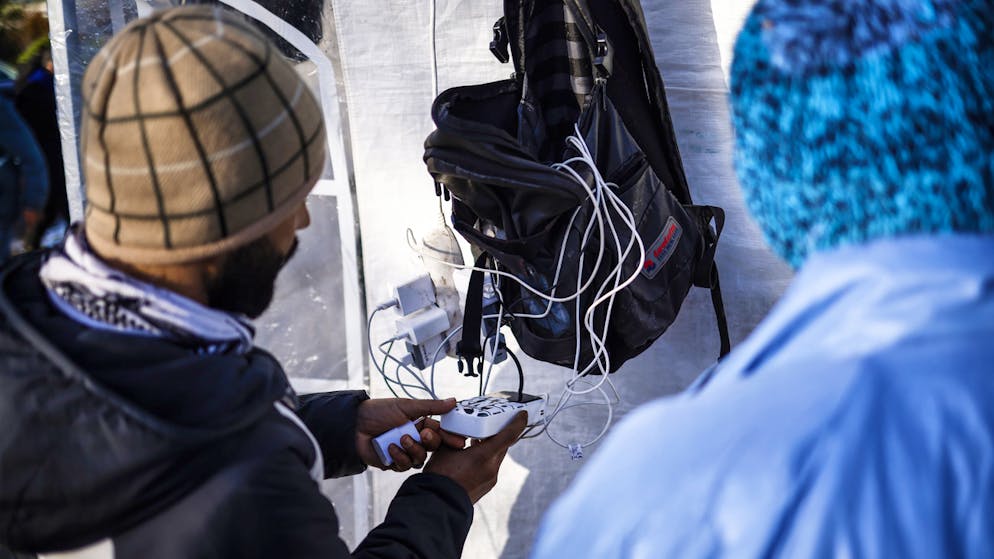 La précarité des migrants à Calais est grande.