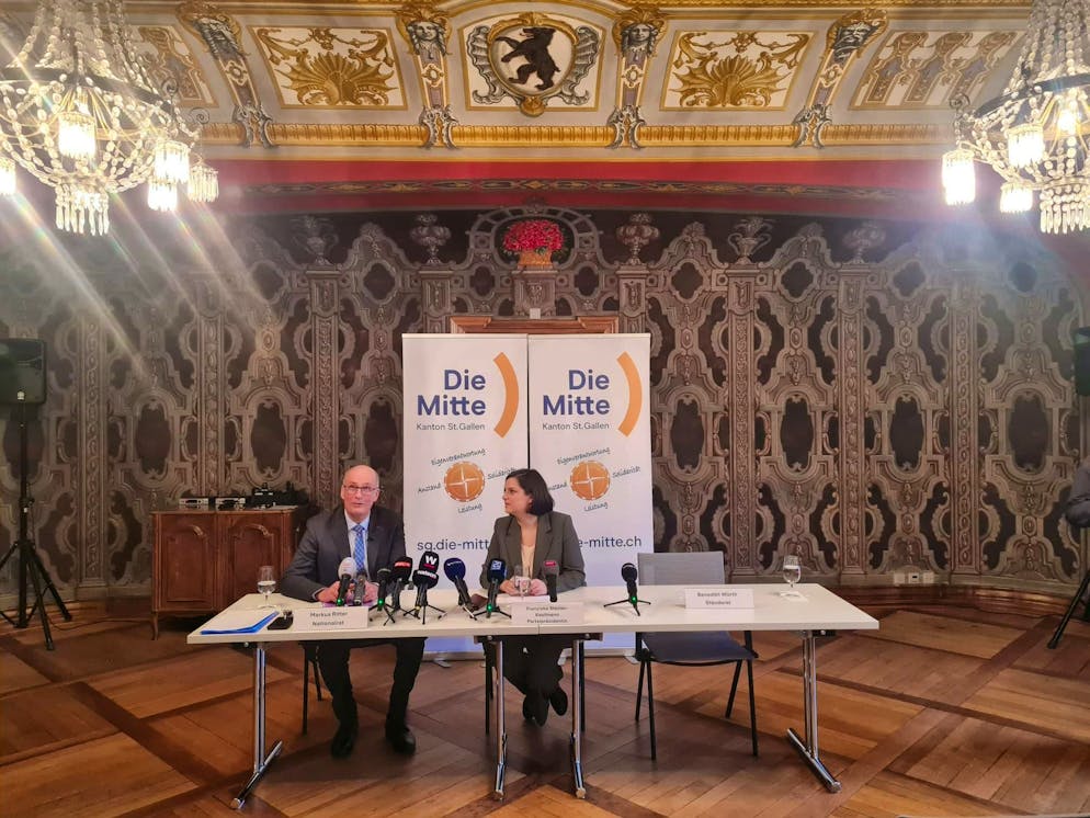 Markus Ritter at the media conference at Dienstsg