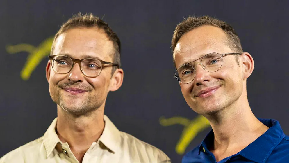 Producer Silvan Zürcher (left) and his brother Ramon Zürcher, screenwriter and director, can hope to win the Swiss Film Award six times in March. They have completed their "animal trilogy" with their film "The Sparrow in the Chimney". (archive picture)