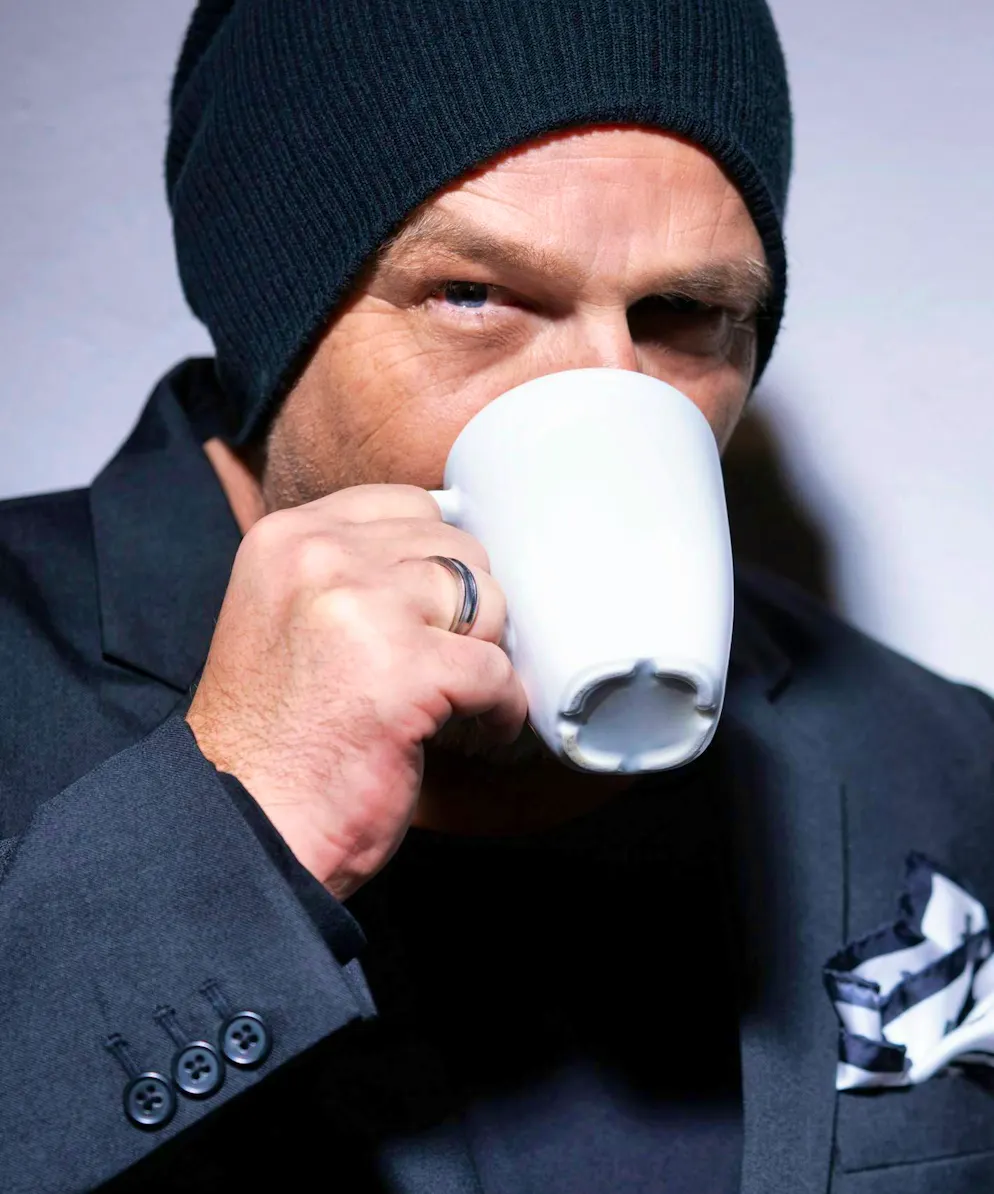 "It went quite well, although I was worried that stage fright would engulf me on stage." Torsten Sträter on his first appearance as a poetry slammer.