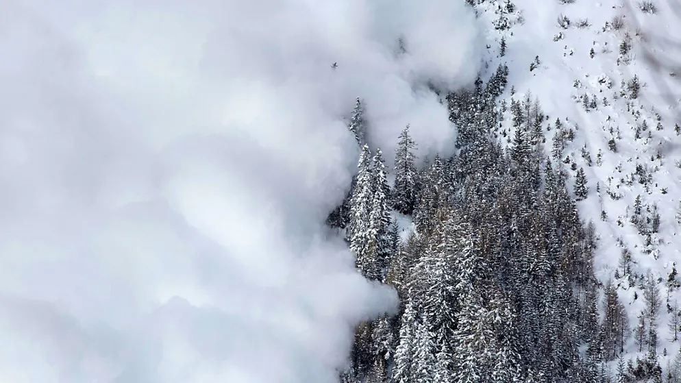 La coulée s'est produite sur un kilomètre de long et 400 mètres de large (image symbolique).