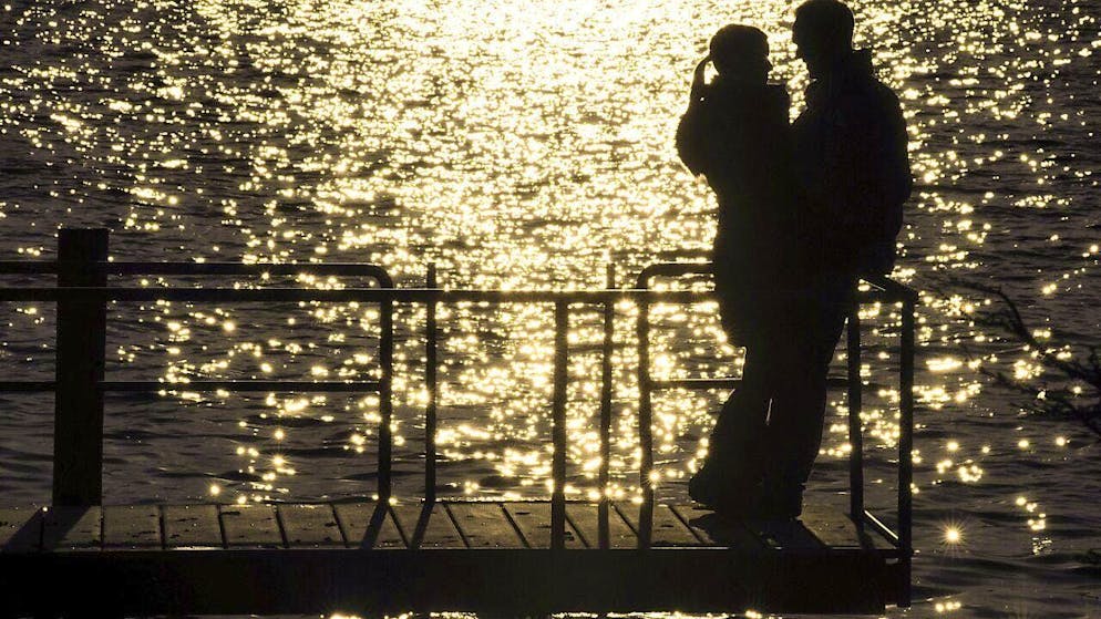 However, the study did not investigate whether the first attraction led to a long-term relationship. (archive picture)