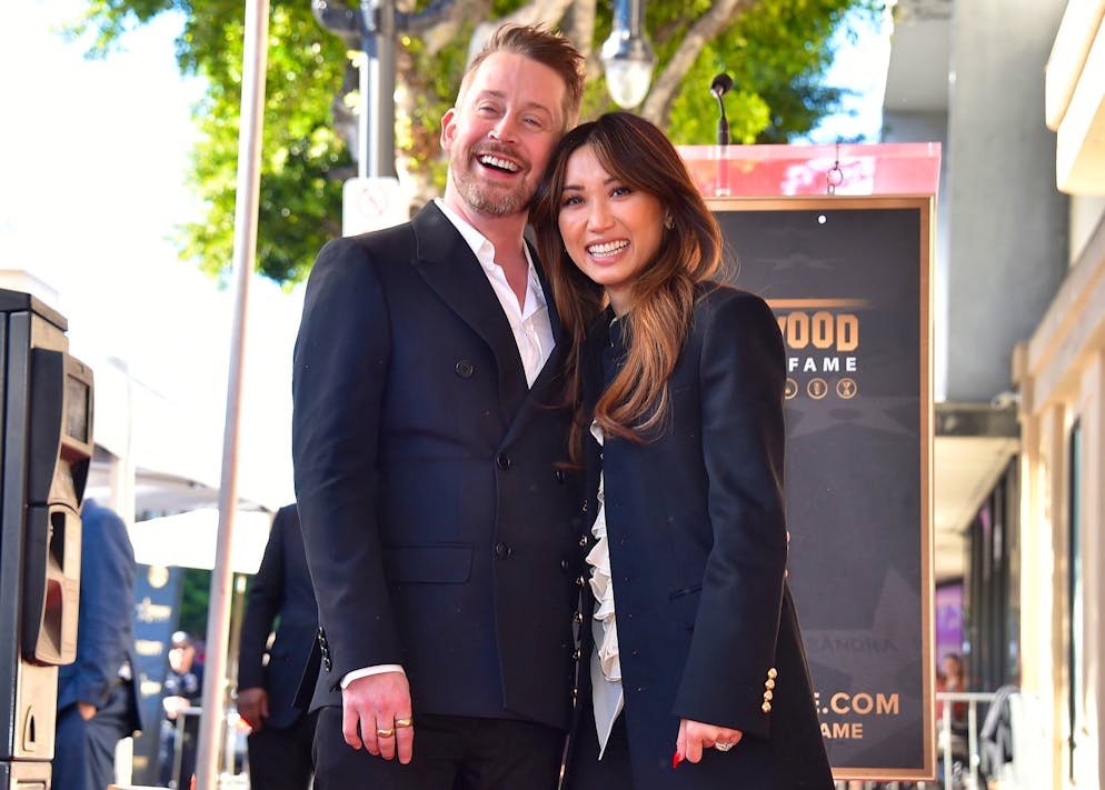Macaulay Culkin und seine Partnerin Brenda Song. Das Paar hat zwei Kinder.