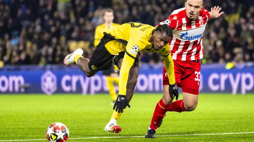 Joël Monteiro and Co. also fail to score against Red Star Belgrade.