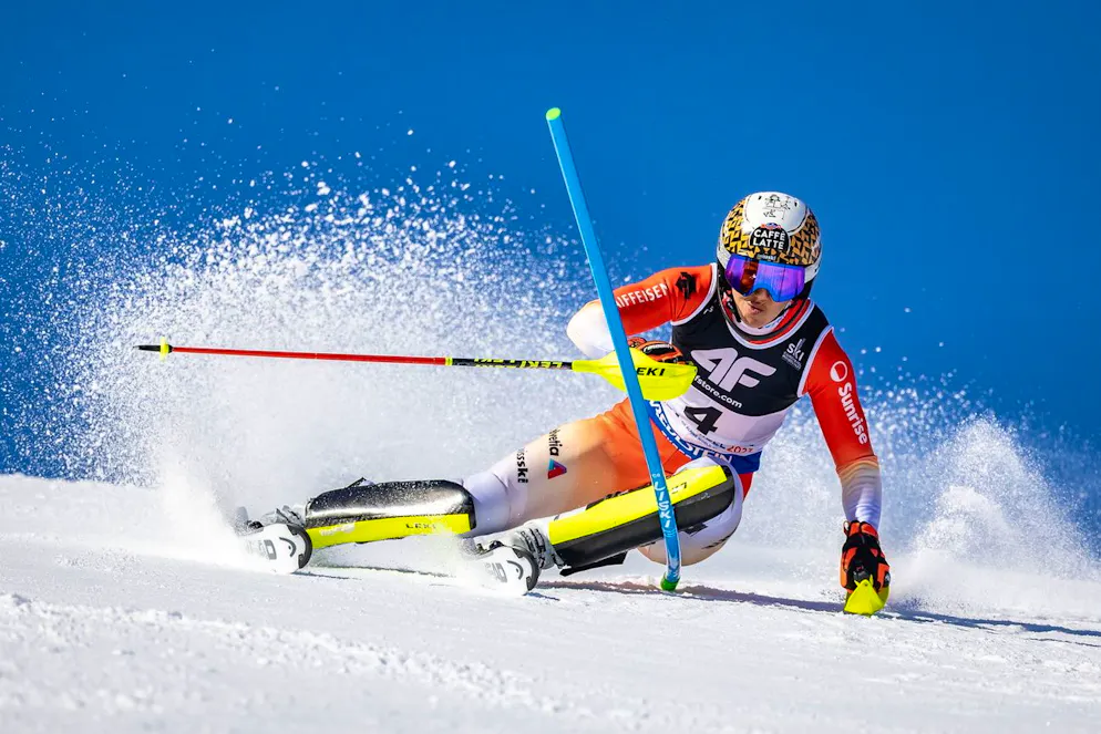 Auch an der Ski-WM in Saalbach erwarten uns wieder grosse Emotionen. (Auf dem Bild: Wendy Holdener an Ski-WM 2023, in Meribel.)