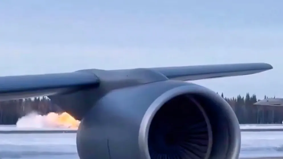 F-35 crash in Alaska. Fighter jet pilot saves himself by ejecting