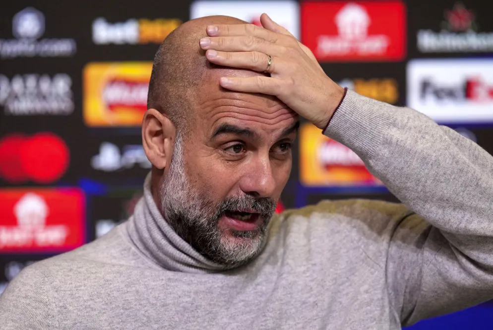 Il Manchester City di Pep Guardiola rischia di uscire.