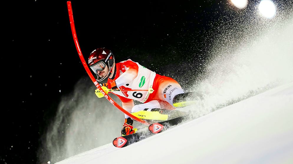 Loïc Meillard est en embuscade pour un podium lors du slalom Coupe du monde de Schladming.