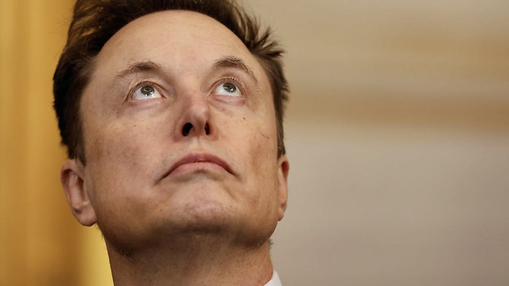 So hoch wie erwartet fiel der Tesla-Umsatz von Tech-Milliardär Elon Musk nicht aus. Die Analysten von der Wall Street hatten sich verschätzt in ihren Prognosen. (Archivbild von Musk)