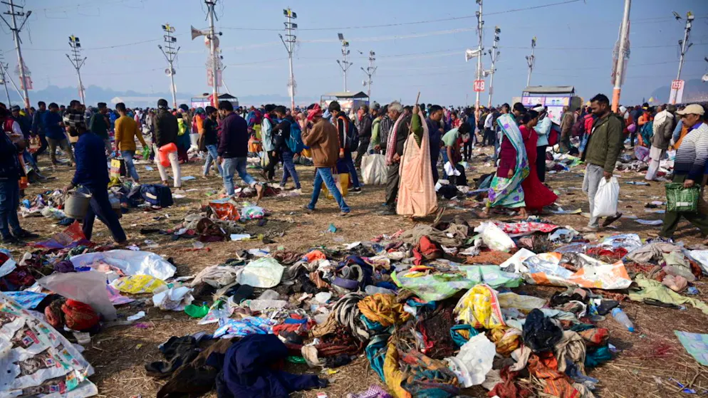 India. Una quarantina di morti per una calca al pellegrinaggio al Kumbh Mela festival