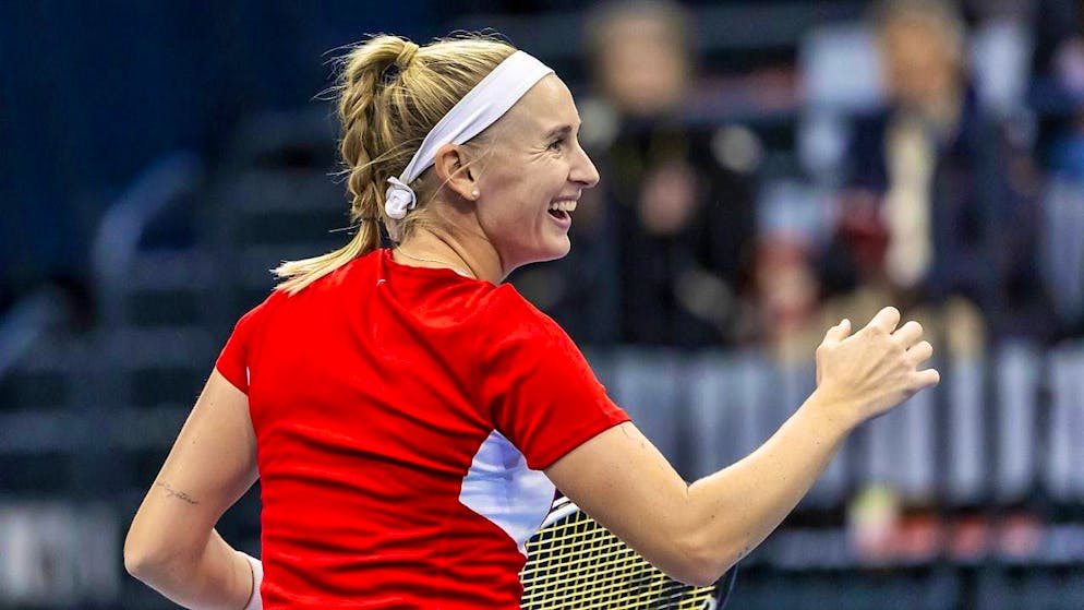 Successful on the road in Asia: Jil Teichmann