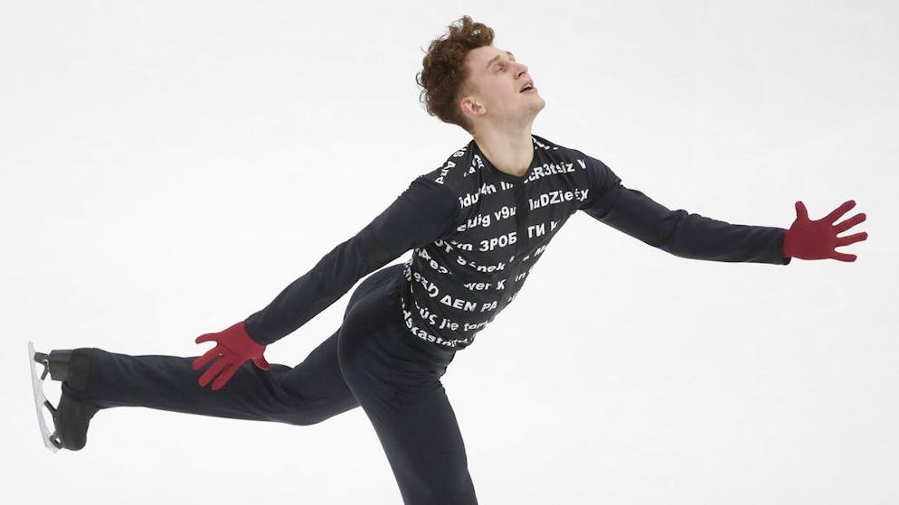 Lukas Britschgi n'est classé qu'au 8e rang aux Européens après le programme court.