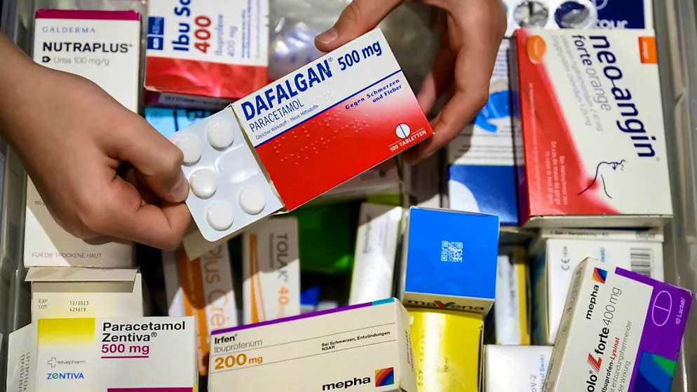 In Switzerland, paracetamol is sold in particular under the name Dafalgan. (archive picture)