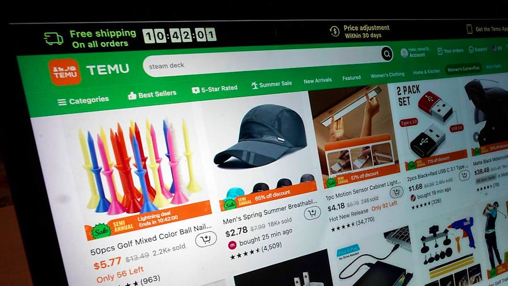 Temu sta mettendo in difficoltà gli operatori elvetici.