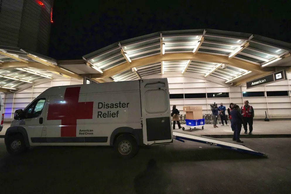 The American Red Cross is participating in the rescue efforts following the Washington D.C. air disaster.