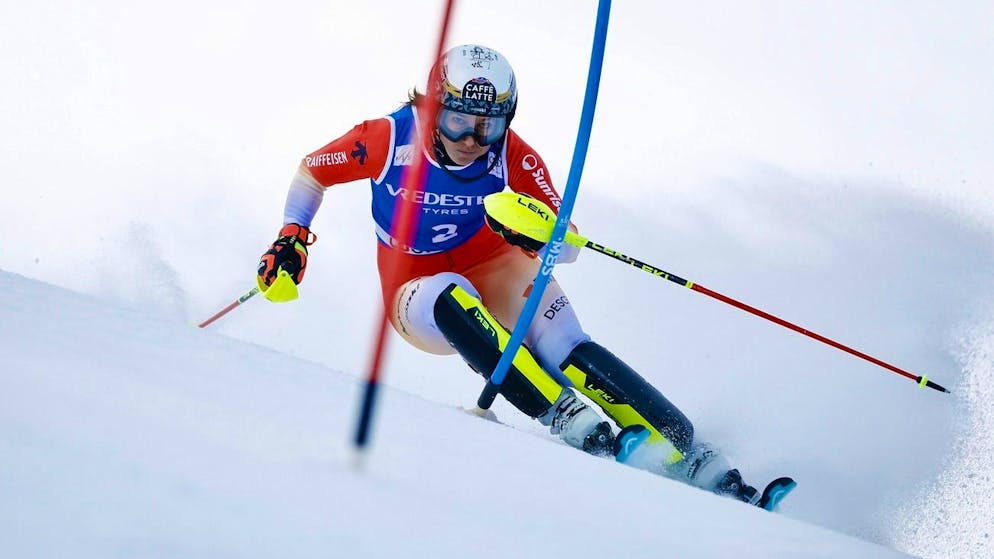 Wendy Holdener est bien placée pour monter à nouveau sur le podium en Coupe du monde.