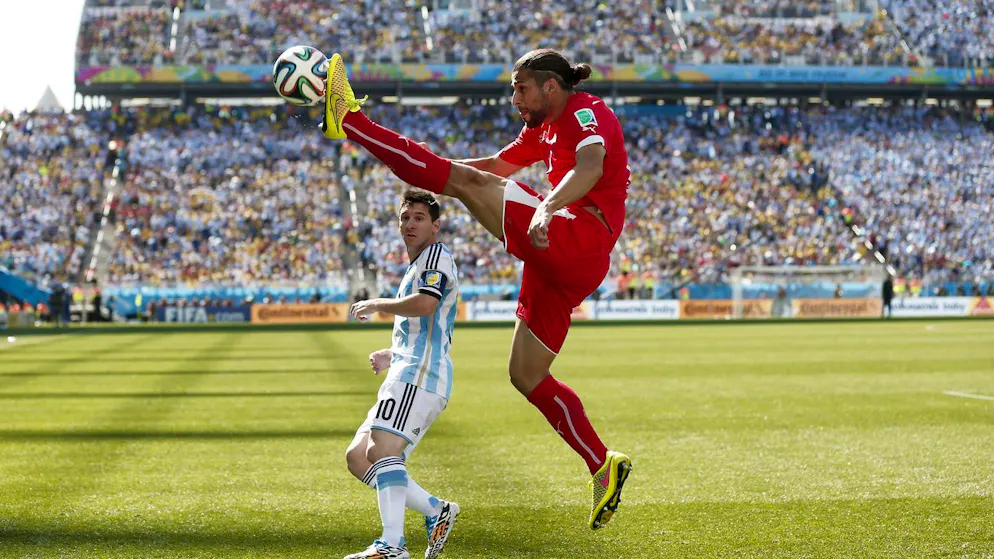 Rodriguez lässt Messi an der WM 2014 in Brasilien klein aussehen.