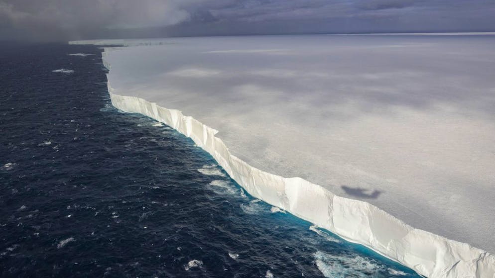 C'est la première fois qu'un aussi grand morceau se détache de l'iceberg A23a  à la dérive dans l'Antarctique (Archives).