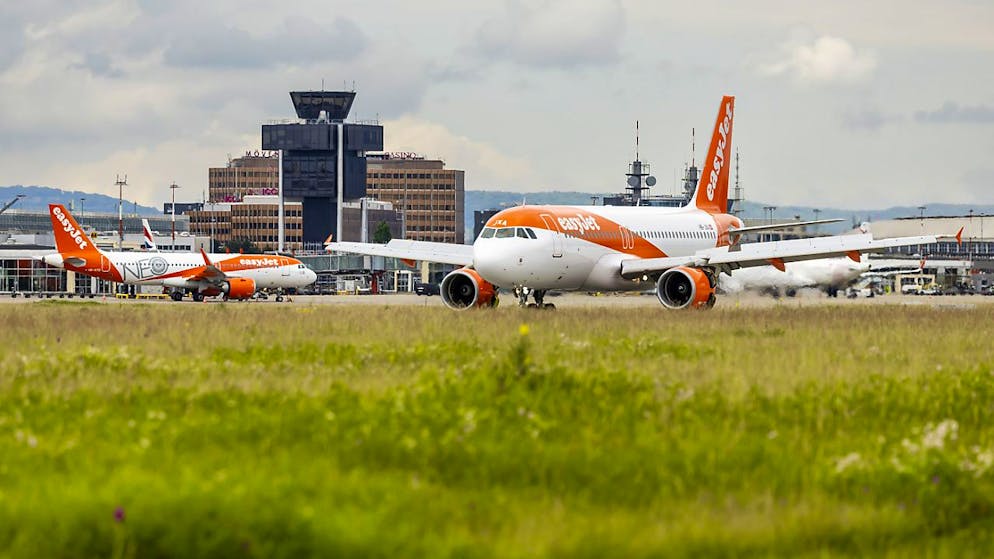 Easyjet revendique une part de marché de 26% en Suisse et pas moins de 47% à Genève. En nombre de passagers, il s'agit de 14,4 millions de voyageurs au total, dont 8,6 millions pour Cointrin (archives).