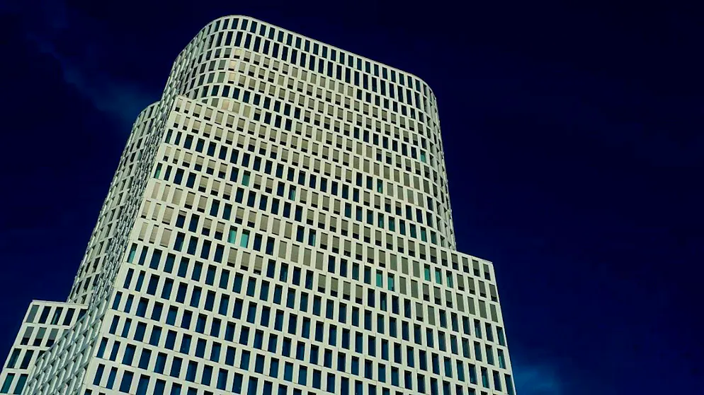 The Upper West luxury property in Berlin is 120 meters high. (archive picture)