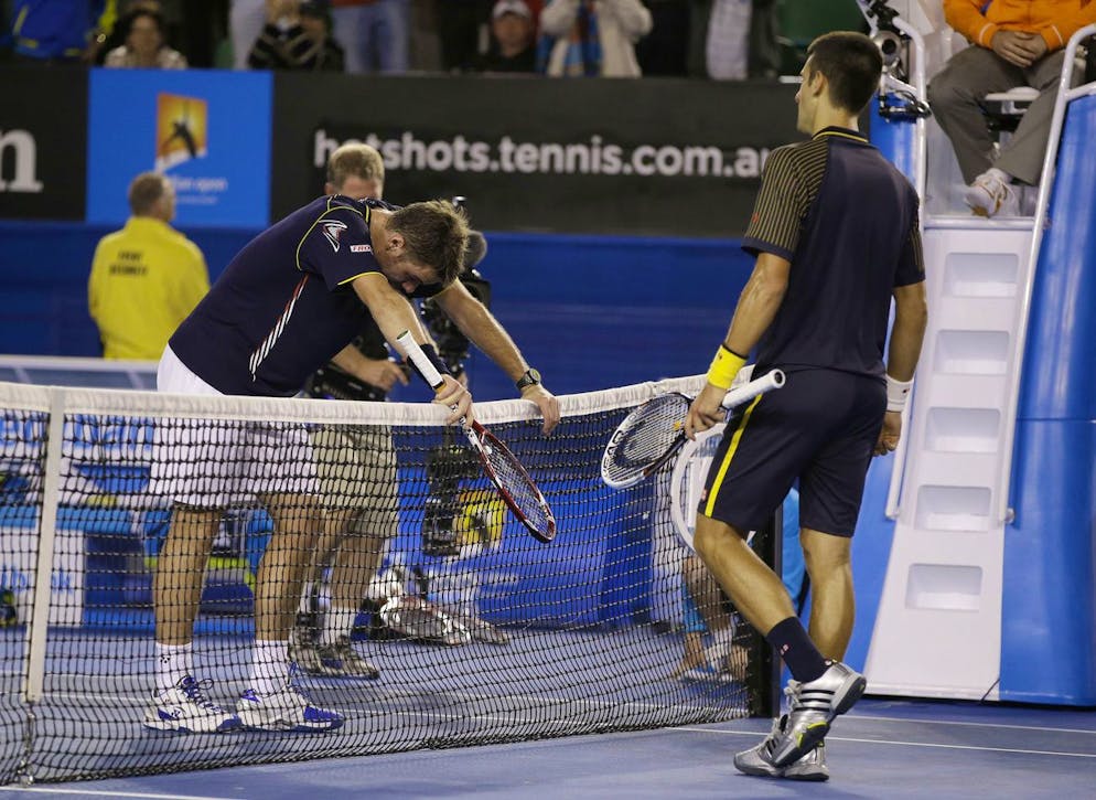 2013 kassiert Stan Wawrinka eine Niederlage gegen Novak Djokovic, die seiner Karriere letzten Endes aber einen Boost verleiht.