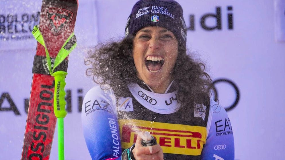 Federica Brignone ha già cinque vittorie in Coppa del Mondo in questa stagione.