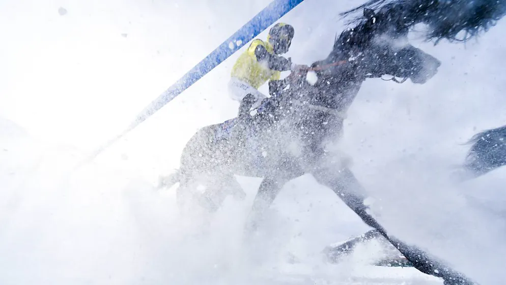 Der erste von drei geplanten White-Turf-Renntagen auf dem St. Moritzersee kann nicht stattfinden