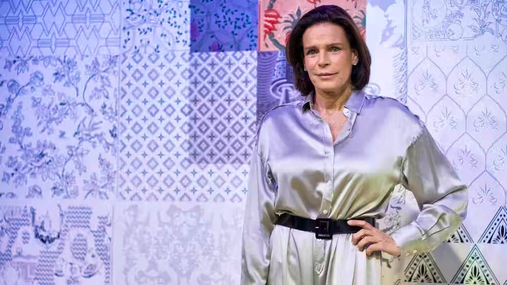 Stéphanie of Monaco turns 60. Stéphanie is third in line to the Monegasque throne behind her older brother Prince Albert and her older sister Princess Caroline: The Princess in 2020.