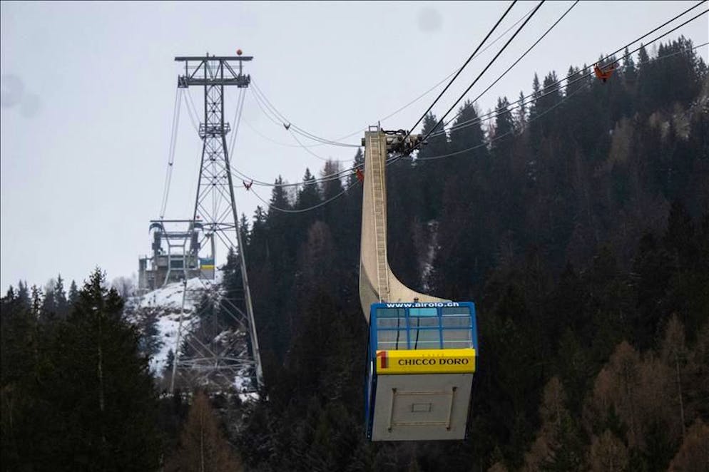 Panne all'impianto di risalita e discesa